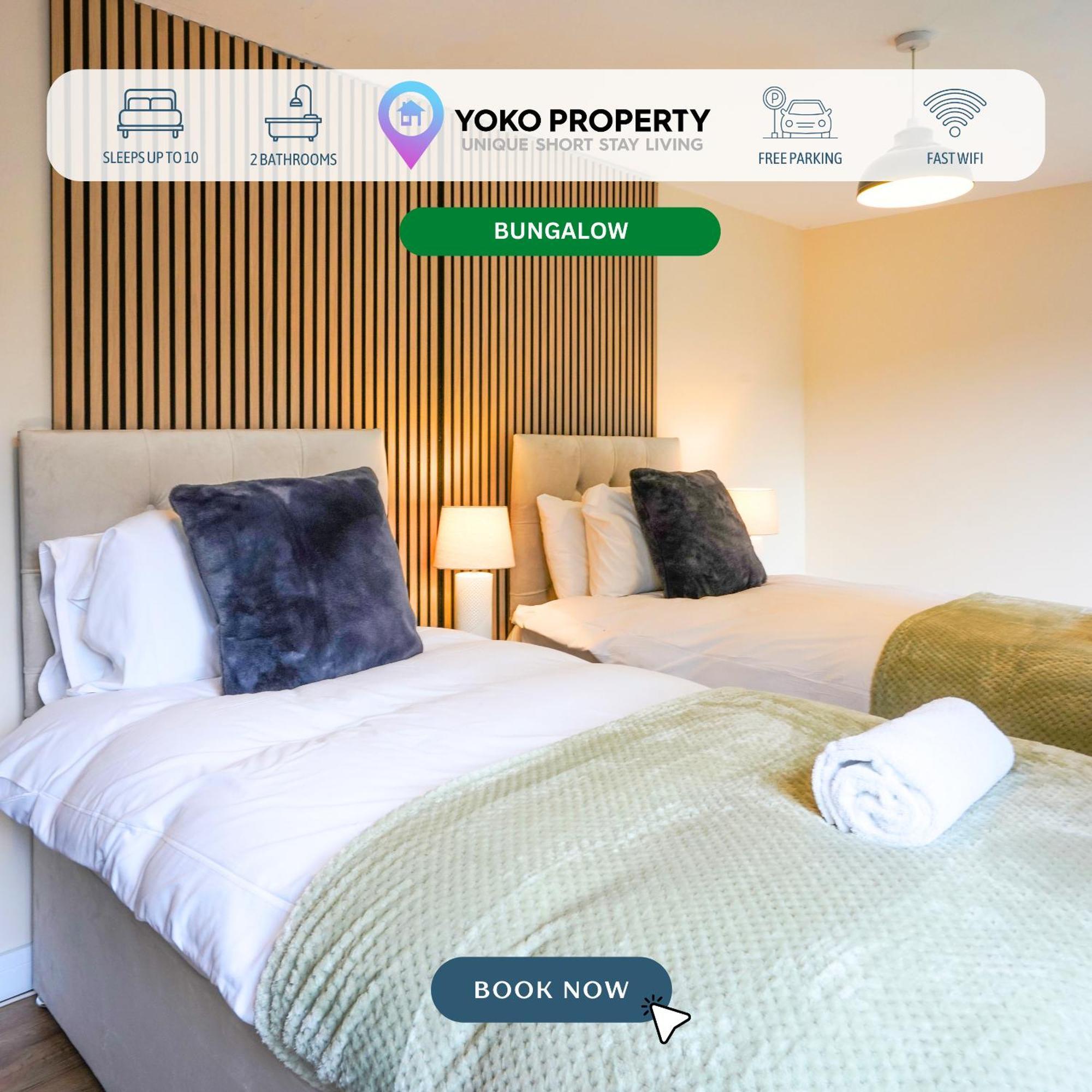 Orchard - Sleeps 10 - Close To Town Centre - Free Parking, Pool Table, Fast Wi-fi And Smart Tv With Netflix By Yoko